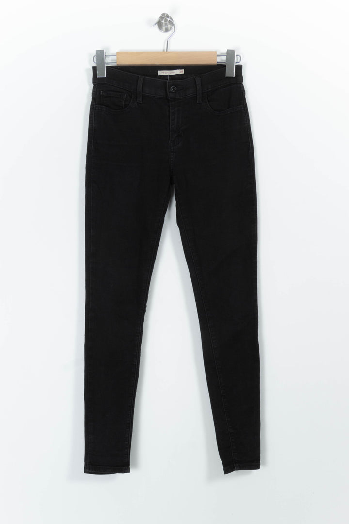 Jean Skinny Noir - Taille M/38 de la marque Levi's | PARAD98831 - Vendu par Paradigme - Image 2