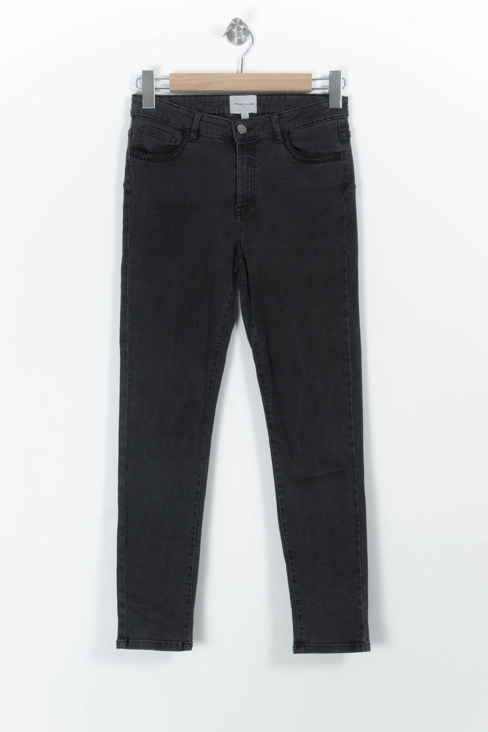 Jean Gris - Taille M/38 de la marque Maison 123 | PARAD98832 - Vendu par Paradigme - Image 2