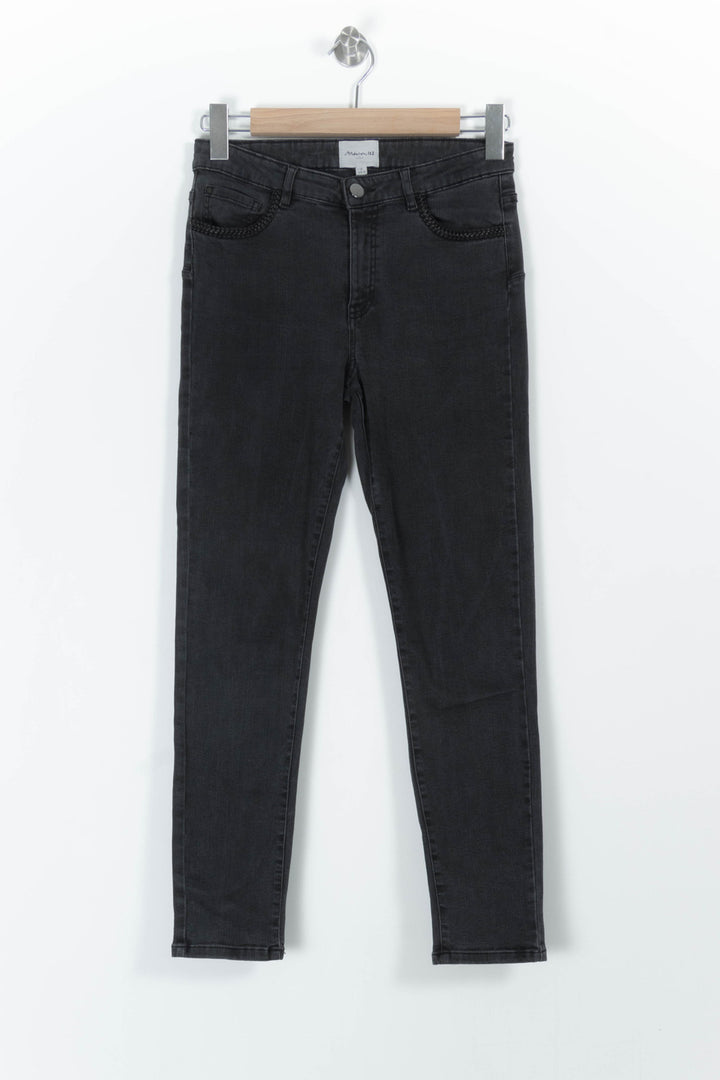 Jean Gris - Taille M/38 de la marque Maison 123 | PARAD98832 - Vendu par Paradigme - Image 2