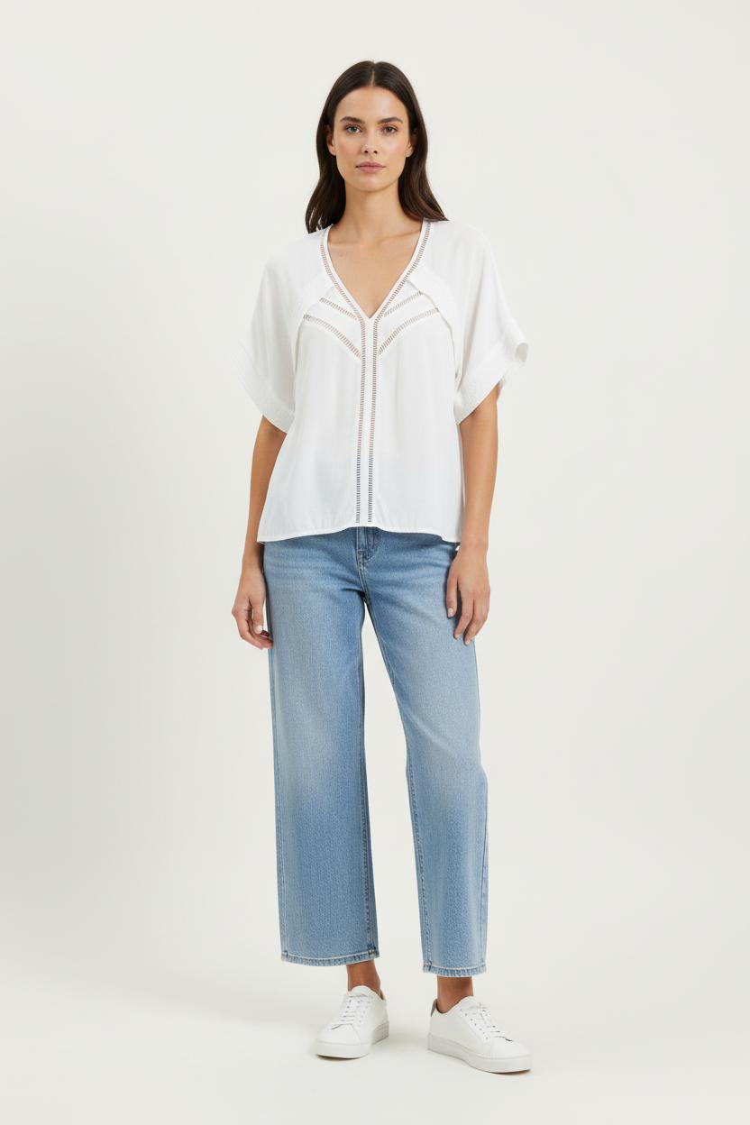 Blouse Blanche - Taille S/36 de la marque Suncoo | PARAD98833 - Vendu par Paradigme - Image 1