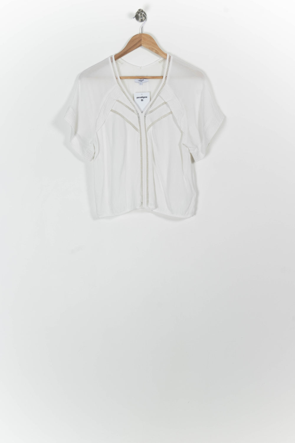 Blouse Blanche - Taille S/36 de la marque Suncoo | PARAD98833 - Vendu par Paradigme - Image 2