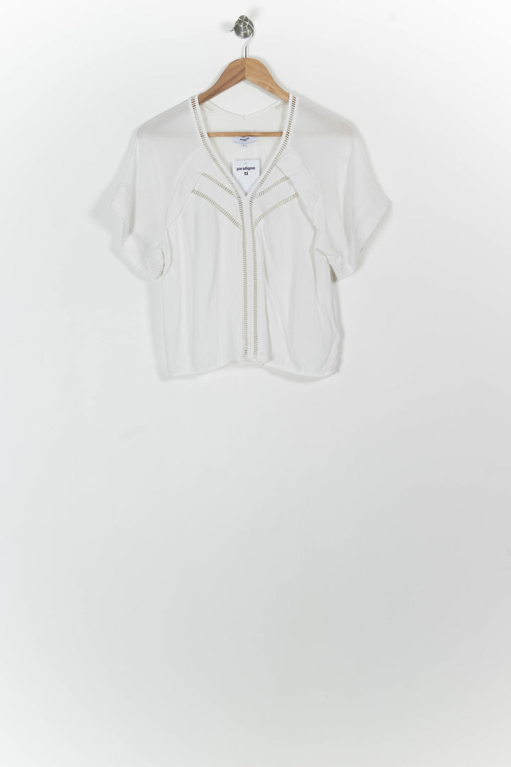 Blouse Blanche - Taille S/36 de la marque Suncoo | PARAD98833 - Vendu par Paradigme - Image 2