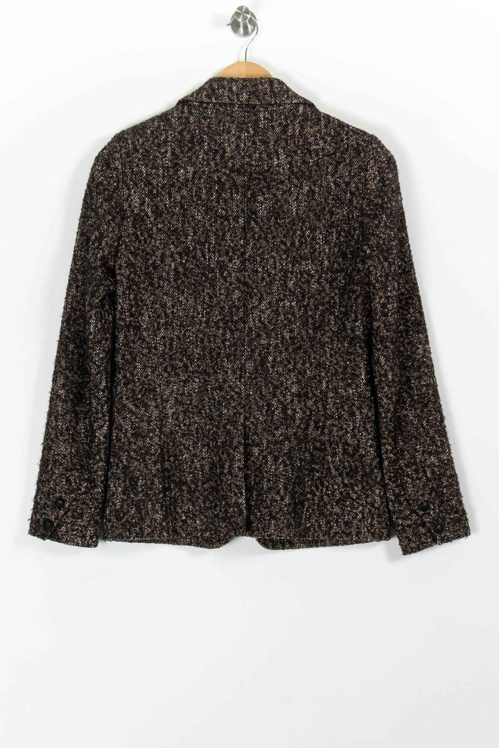 Veste Marron - Taille S/36 de la marque Caroll | PARAD98837 - Vendu par Paradigme - Image 4