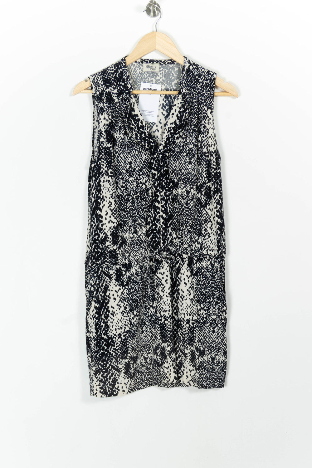 Robe Sans Manches Noire et Blanche - Taille L/40 de la marque Stella Forest | PARAD98838 - Vendu par Paradigme - Image 2