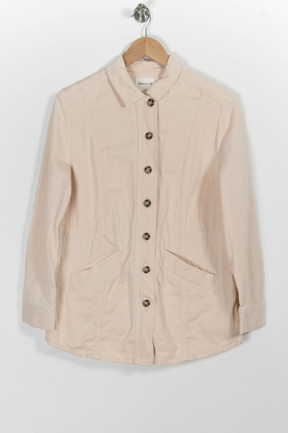 Veste en Jean Rose - Taille XS/34 de la marque Maison 123 | PARAD98840 - Vendu par Paradigme - Image 2