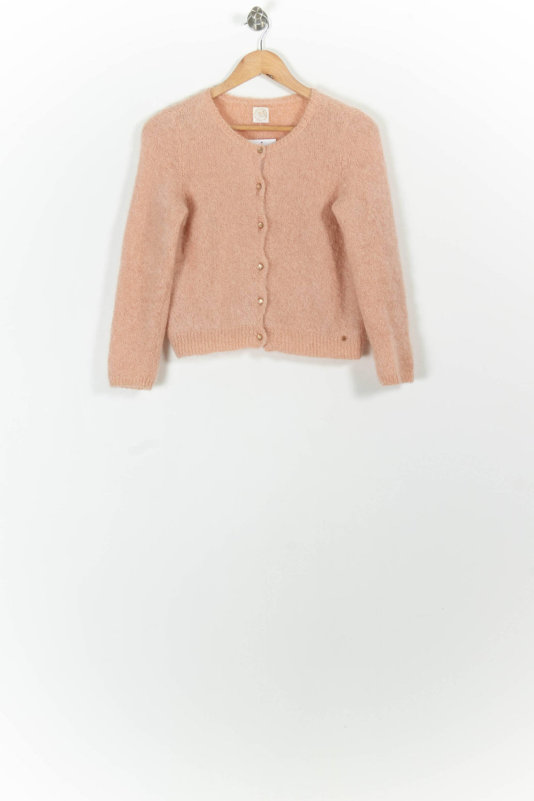 Cardigan Rose - Taille S/36 de la marque Des petits hauts | PARAD98843 - Vendu par Paradigme - Image 2