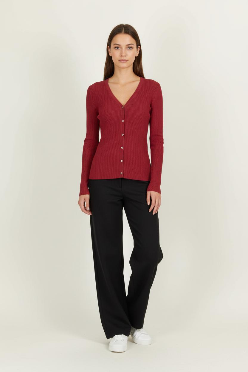 Gilet Rose - Taille S/36 de la marque Caroll | PARAD98845 - Vendu par Paradigme - Image 1