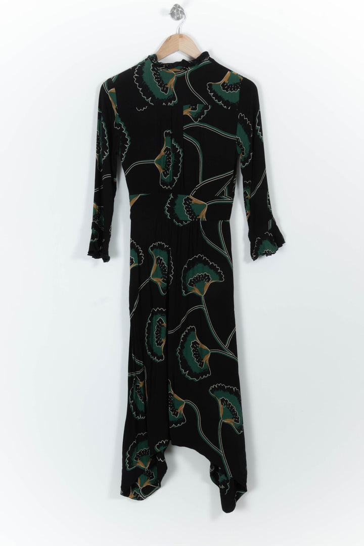 Robe Longue Noire et Verte - Taille XS/34 de la marque ba&sh | PARAD98849 - Vendu par Paradigme - Image 4