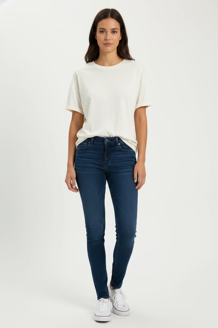 Jean Skinny Bleu - Taille L/40 de la marque Levi's | PARAD98850 - Vendu par Paradigme - Image 1