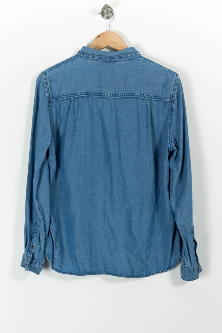 Chemise en Jean Bleue - Taille XL/42 de la marque Comptoir des Cotonniers | PARAD98851 - Vendu par Paradigme - Image 4