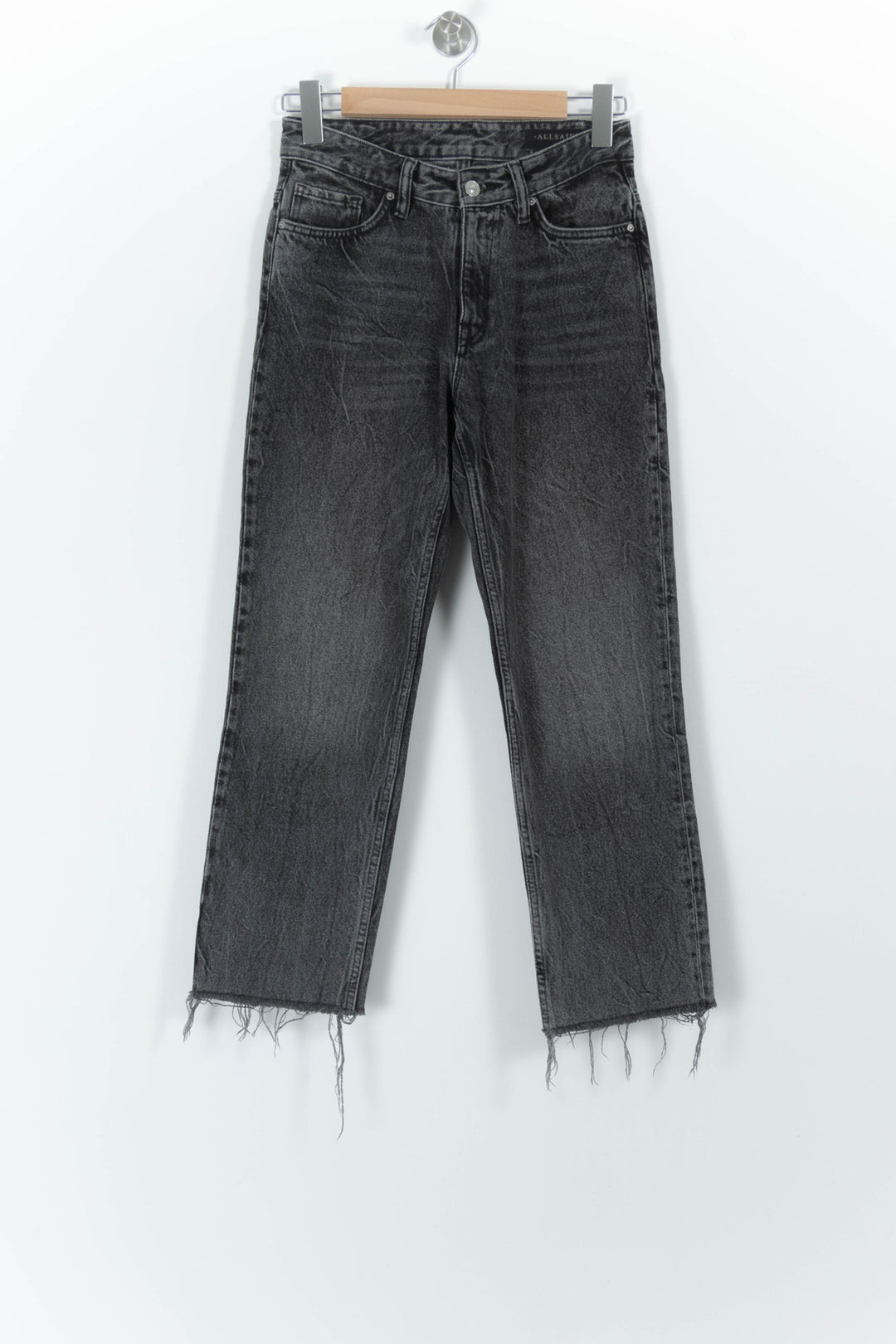 Jean Droit Gris - Taille S/36 de la marque All Saints | PARAD98852 - Vendu par Paradigme - Image 2