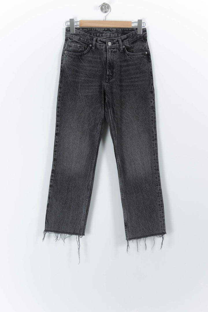 Jean Droit Gris - Taille S/36 de la marque All Saints | PARAD98852 - Vendu par Paradigme - Image 2