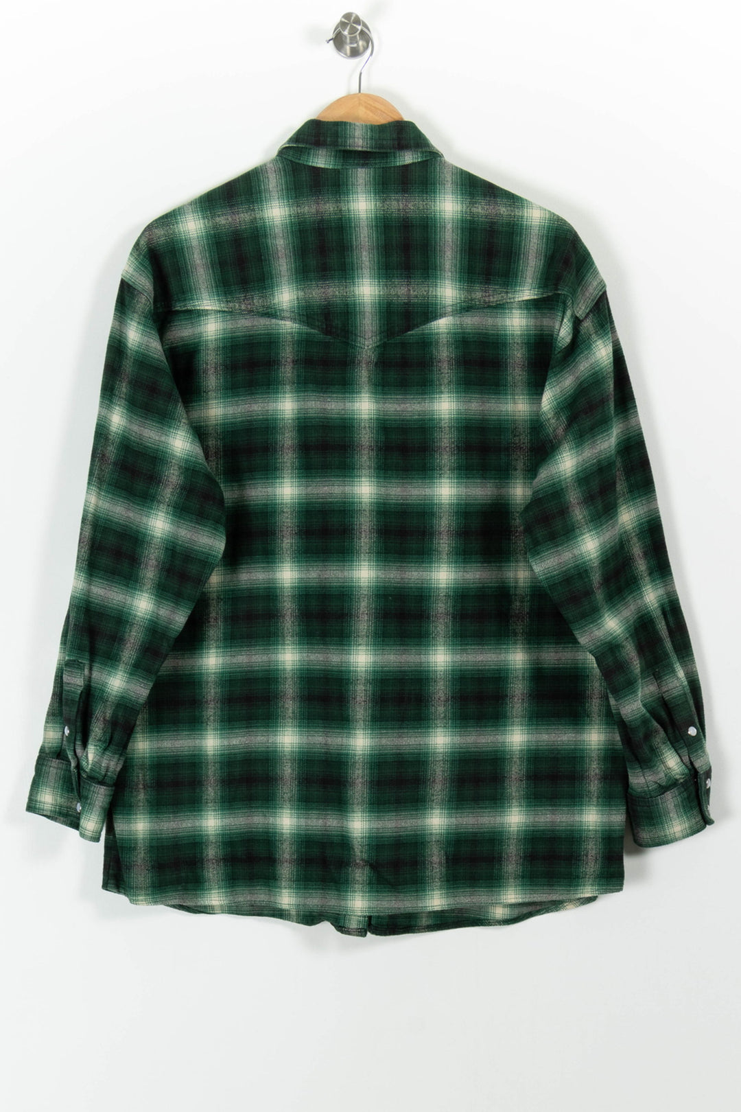 Chemise À Carreaux Verte et Blanche - Taille M/38 de la marque Levi's | PARAD98853 - Vendu par Paradigme - Image 4