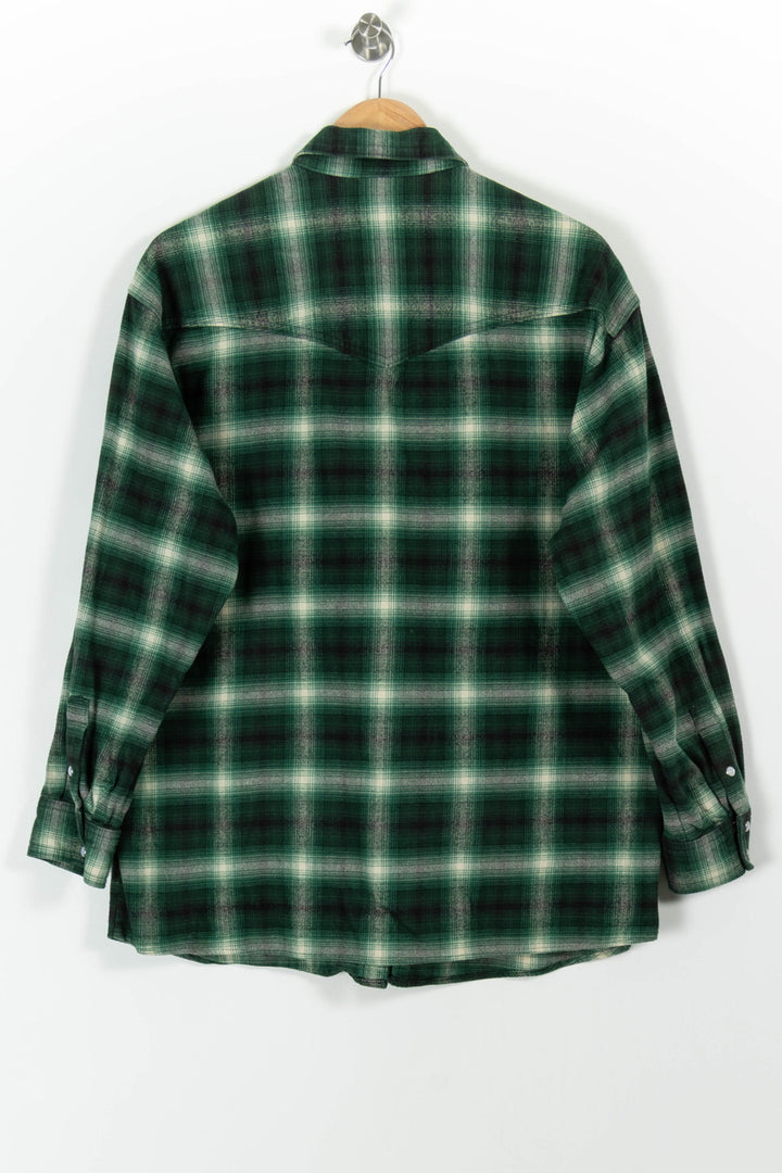 Chemise À Carreaux Verte et Blanche - Taille M/38 de la marque Levi's | PARAD98853 - Vendu par Paradigme - Image 4