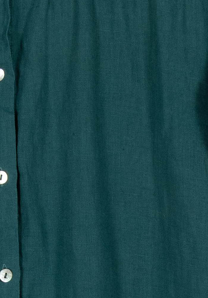Robe Chemise Verte - Taille M/38 de la marque La Fée Maraboutée | PARAD98856 - Vendu par Paradigme - Image 3
