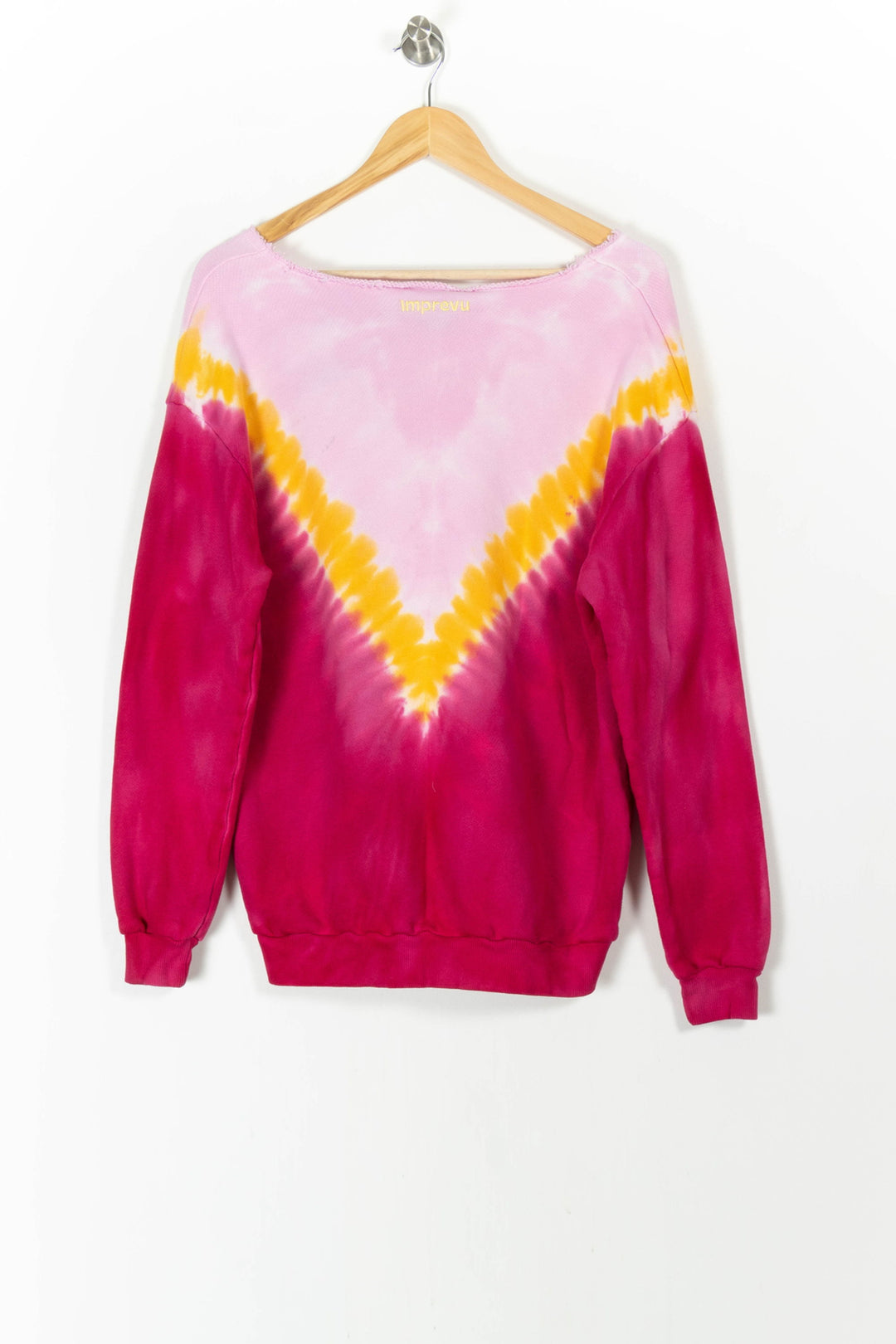 Sweat Rose et Jaune - Taille M/38 de la marque Imprevu | PARAD98863 - Vendu par Paradigme - Image 4