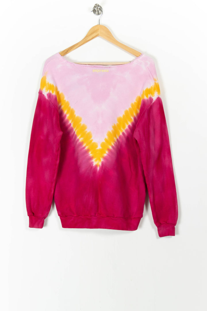 Sweat Rose et Jaune - Taille M/38 de la marque Imprevu | PARAD98863 - Vendu par Paradigme - Image 4