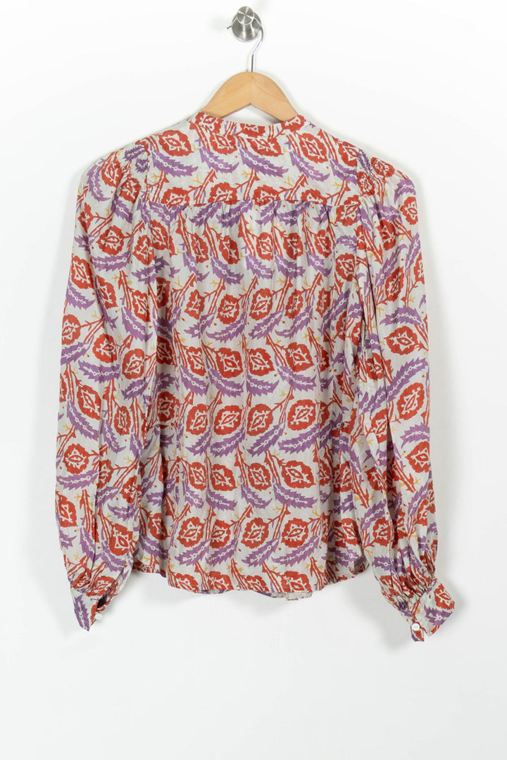 Blouse Rouge et Violette - Taille XS/34 de la marque Isabel Marant | PARAD98865 - Vendu par Paradigme - Image 4