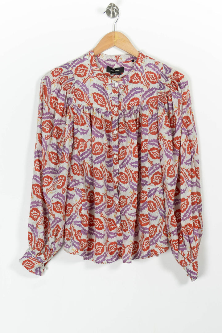 Blouse Rouge et Violette - Taille XS/34 de la marque Isabel Marant | PARAD98865 - Vendu par Paradigme - Image 2