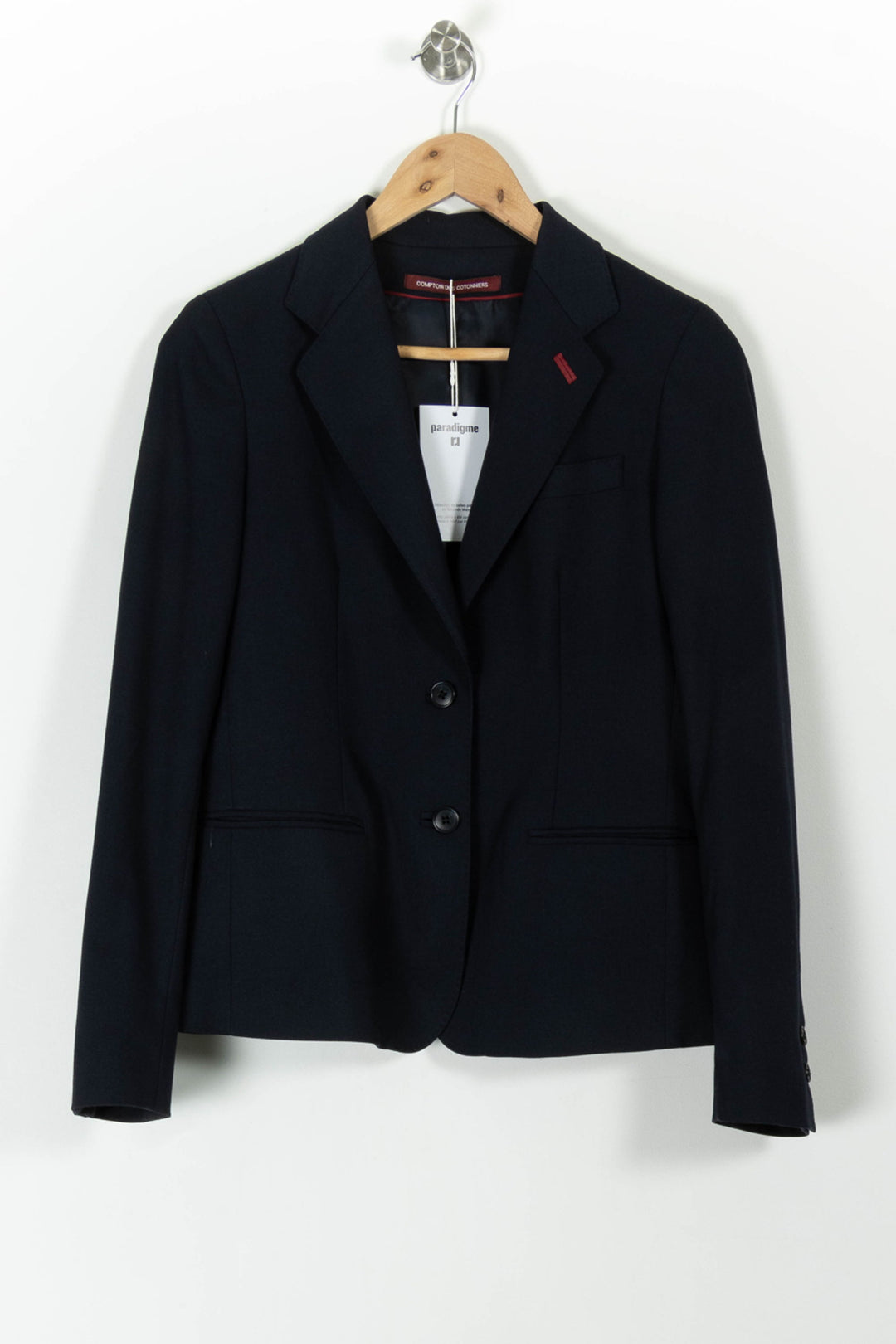 Blazer Bleu - Taille S/36 de la marque Comptoir des Cotonniers | PARAD98870 - Vendu par Paradigme - Image 2