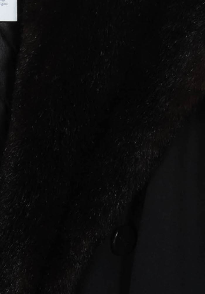 Manteau Noir - Taille M/38 de la marque ZAPA | PARAD98882 - Vendu par Paradigme - Image 3