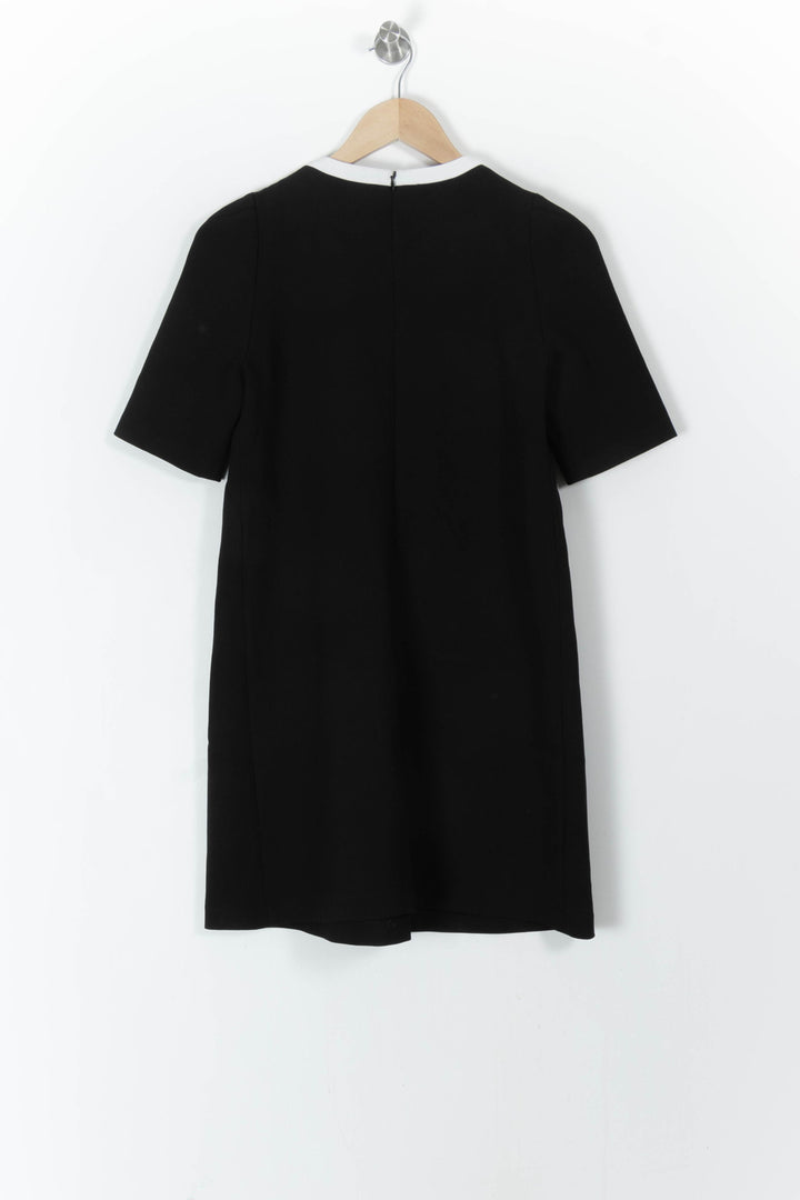 Robe Courte Noire et Blanche - Taille S/36 de la marque Tara Jarmon | PARAD98884 - Vendu par Paradigme - Image 4