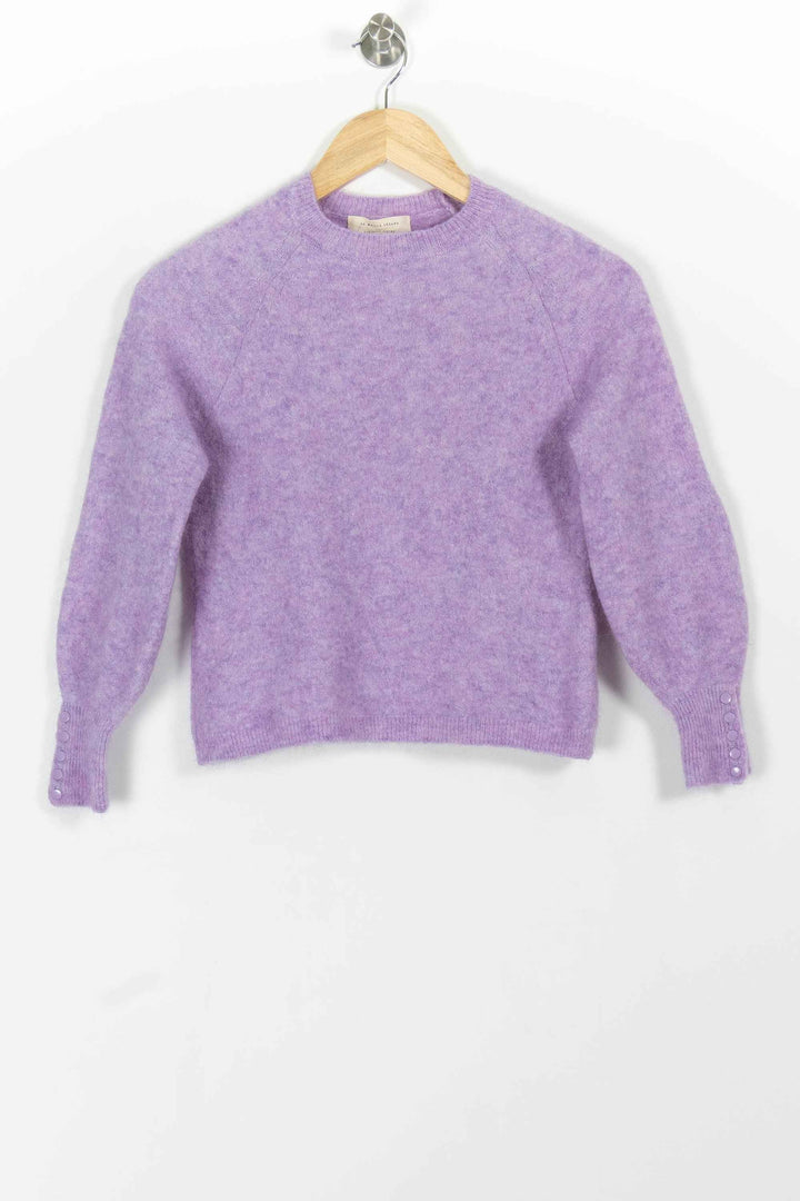 Pull Violet - Taille XS/34 de la marque Sézane | PARAD98889 - Vendu par Paradigme - Image 2