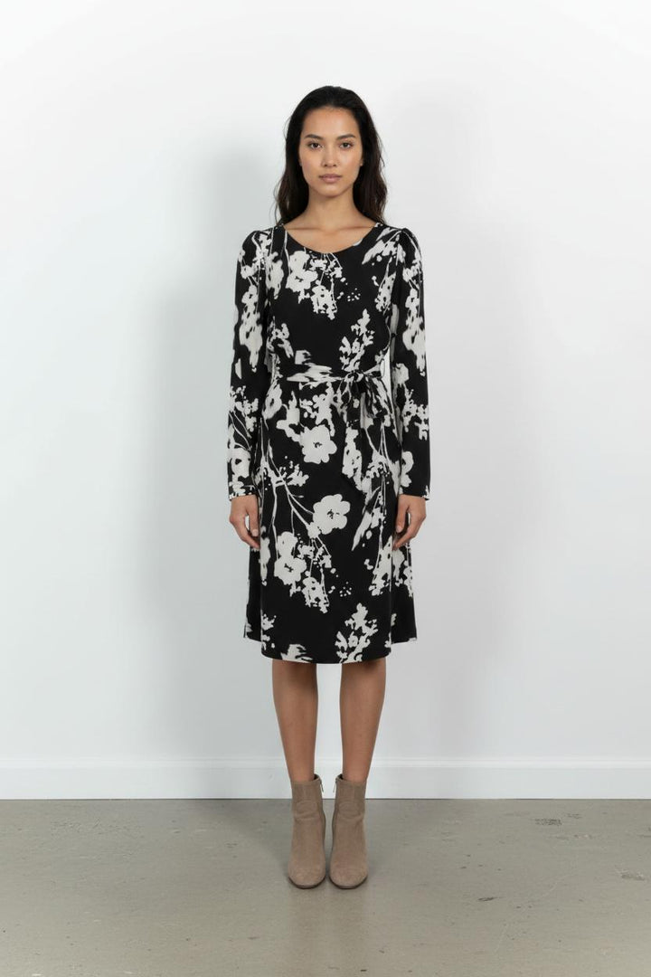Robe Noire et Blanche - Taille L/40 de la marque La Fée Maraboutée | PARAD98896 - Vendu par Paradigme - Image 1