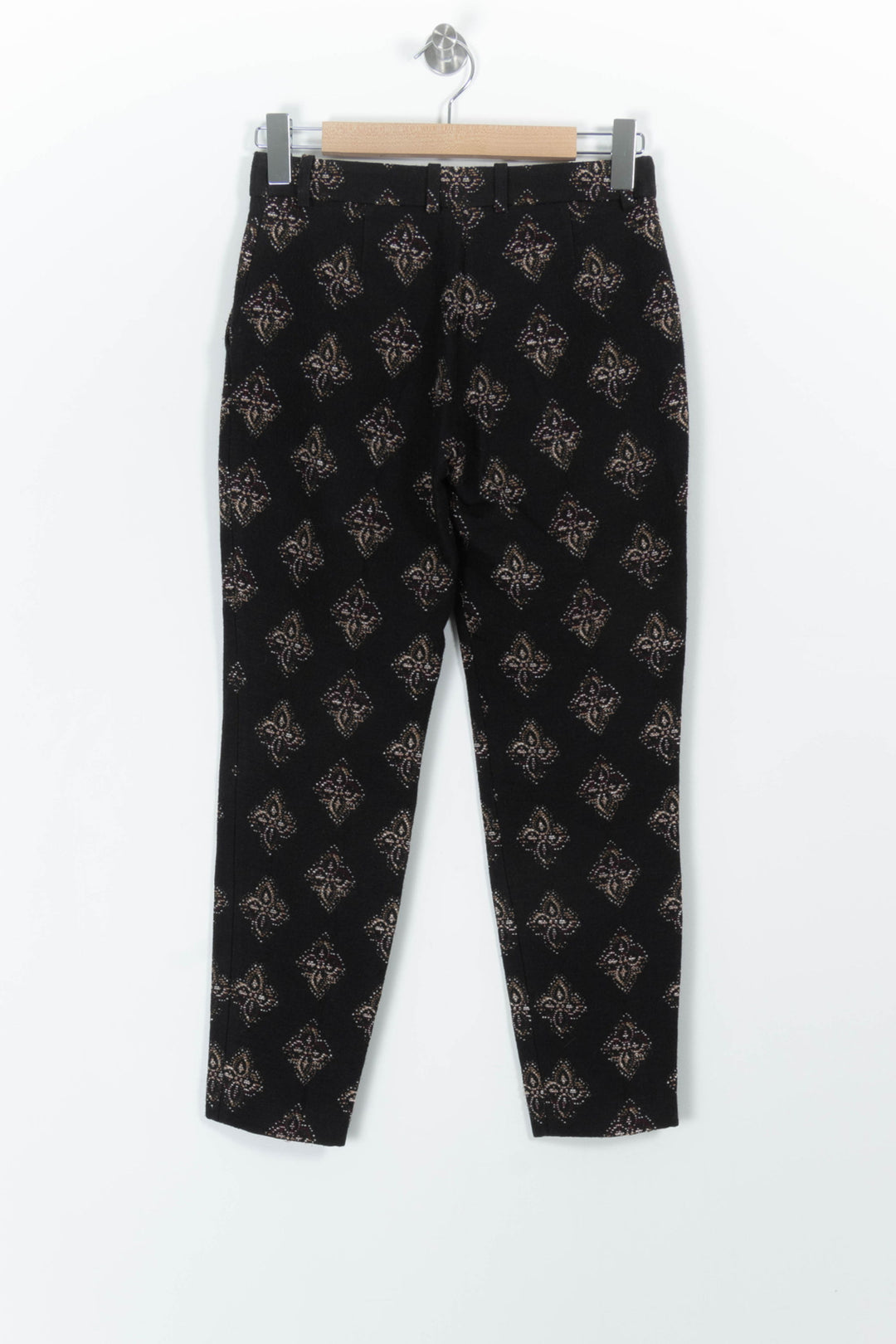 Pantalon Noir et Beige - Taille XS/34 de la marque Sézane | PARAD98899 - Vendu par Paradigme - Image 4