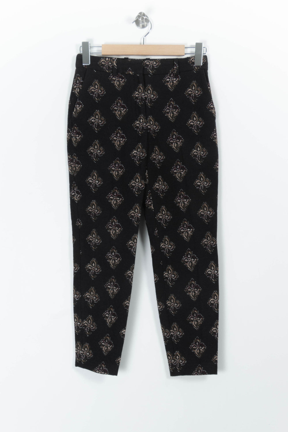 Pantalon Noir et Beige - Taille XS/34 de la marque Sézane | PARAD98899 - Vendu par Paradigme - Image 2