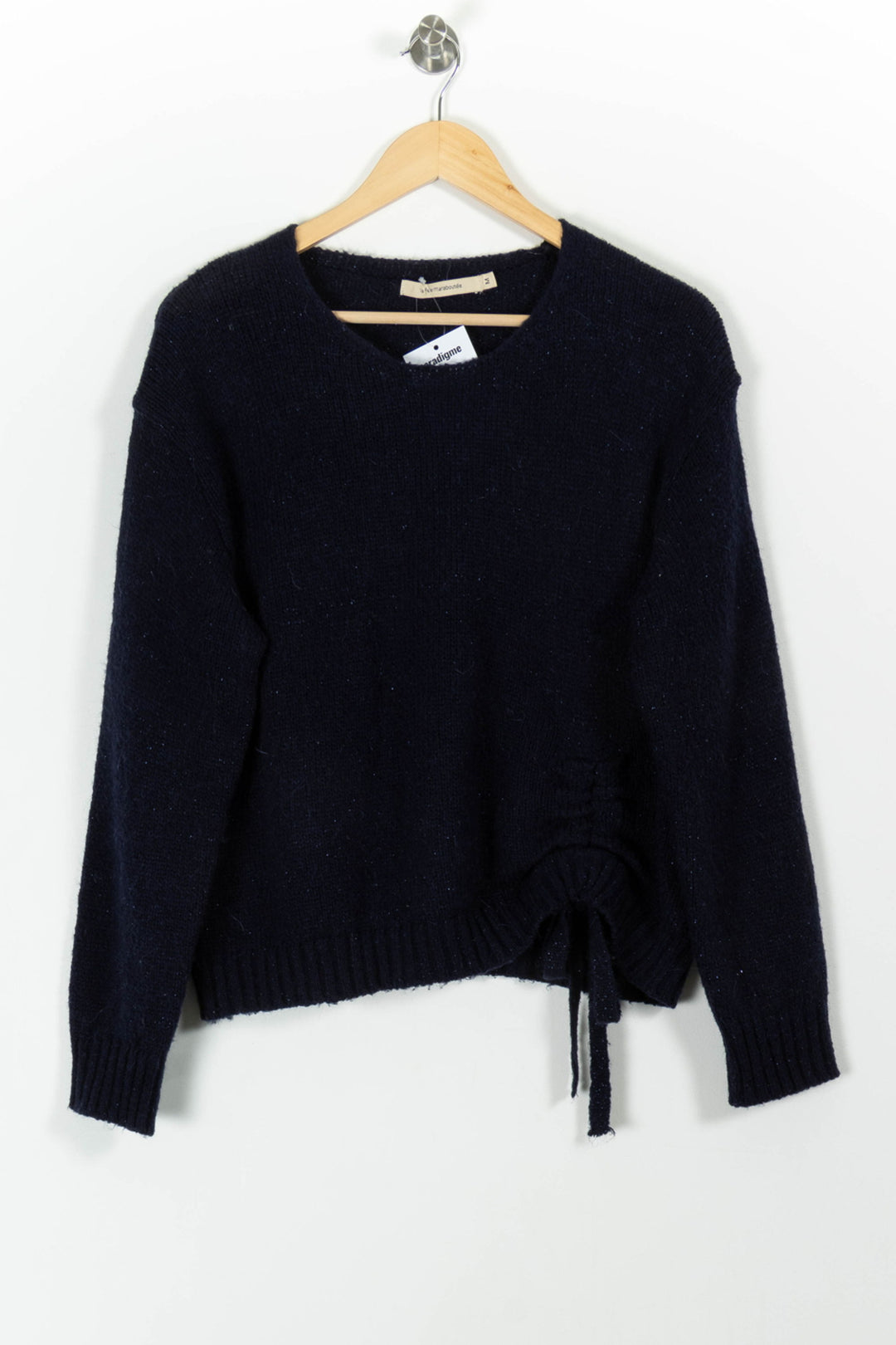 Pull Bleu - Taille L/40 de la marque La Fée Maraboutée | PARAD98901 - Vendu par Paradigme - Image 2