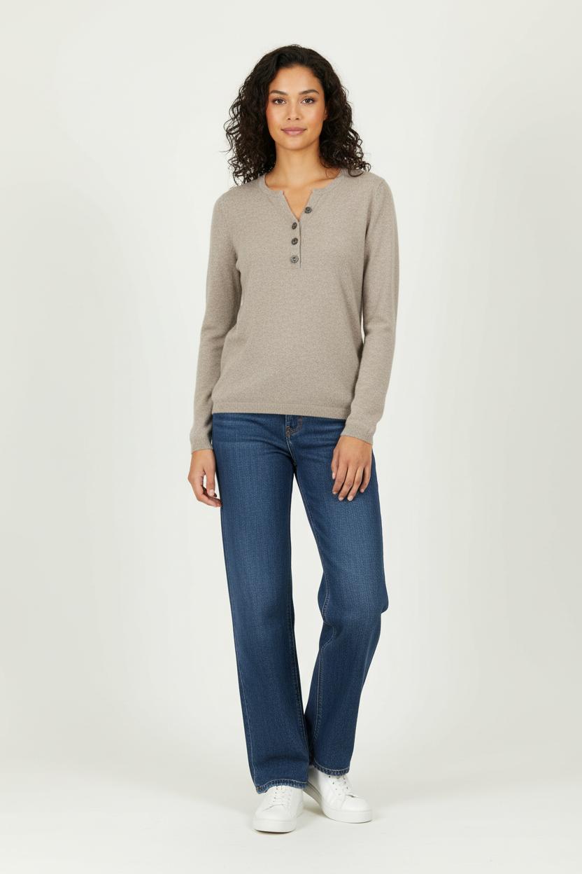 Pull Beige - Taille S/36 de la marque Caroll | PARAD98902 - Vendu par Paradigme - Image 1