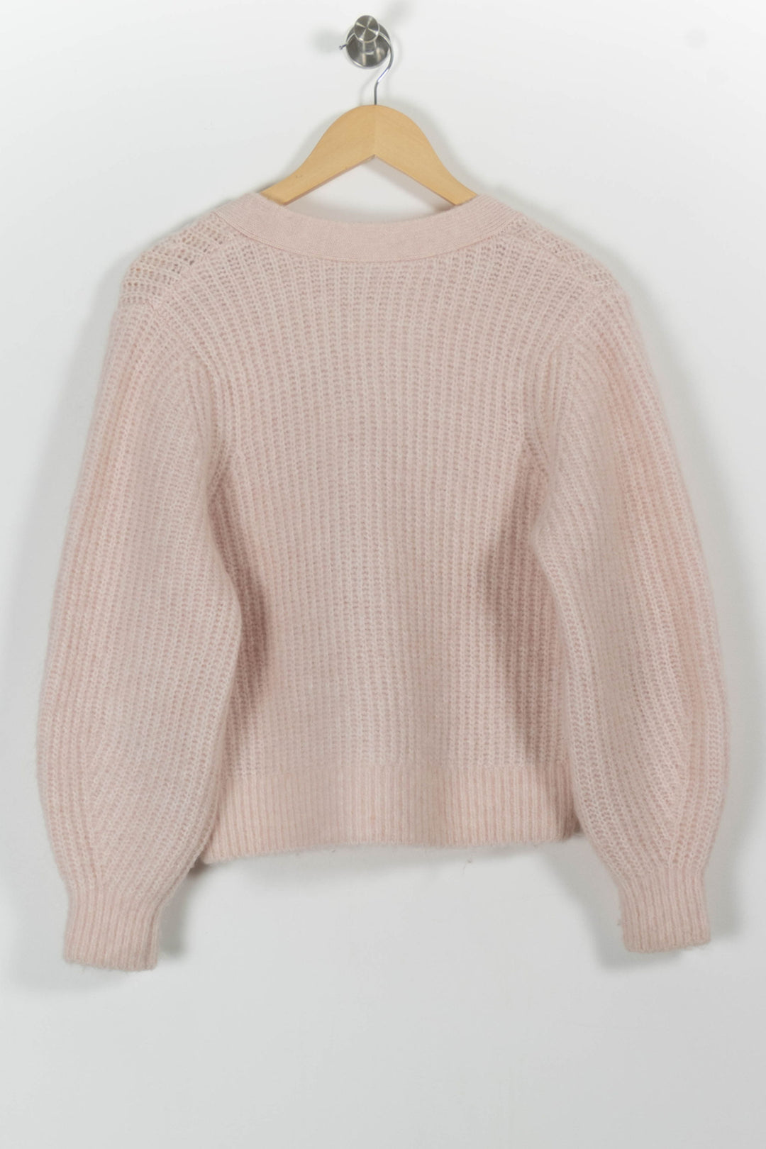 Cardigan Rose - Taille S/36 de la marque Claudie Pierlot | PARAD98906 - Vendu par Paradigme - Image 4