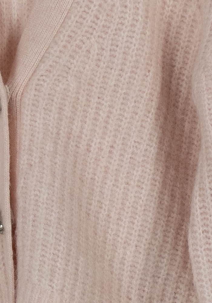 Cardigan Rose - Taille S/36 de la marque Claudie Pierlot | PARAD98906 - Vendu par Paradigme - Image 3