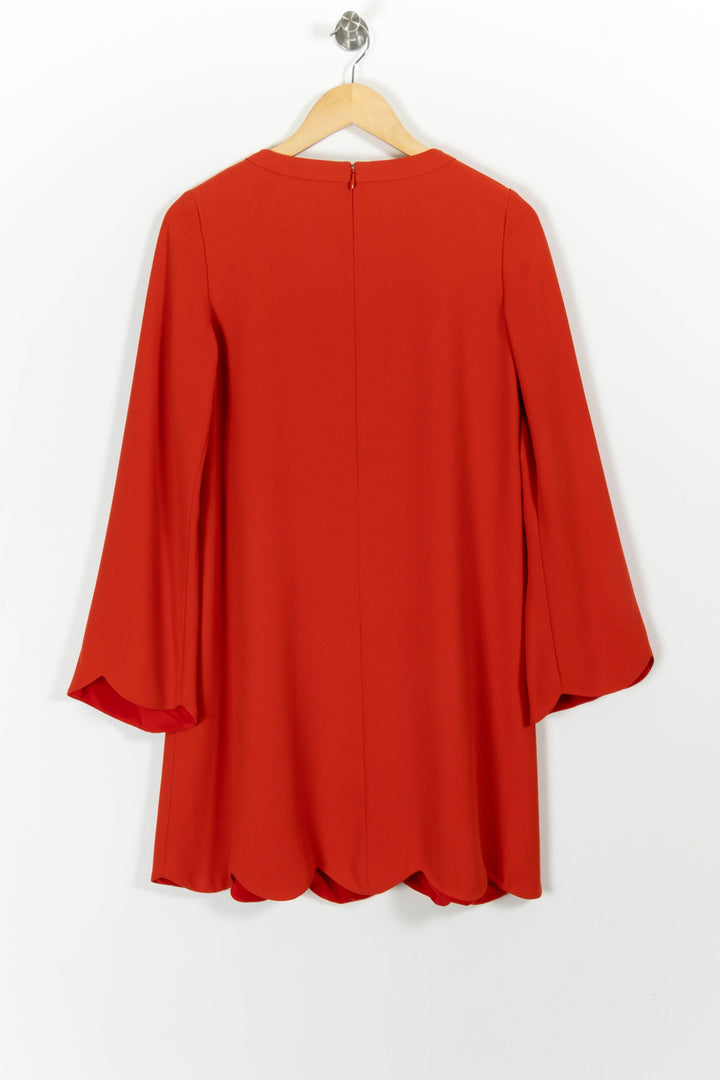 Robe Courte Orange - Taille XS/34 de la marque Tara Jarmon | PARAD98908 - Vendu par Paradigme - Image 4