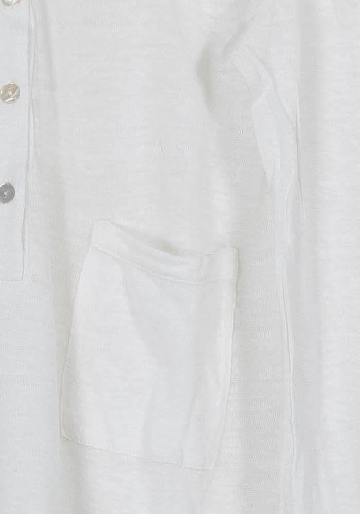 Pull Blanc - Taille S/36 de la marque IKKS | PARAD98910 - Vendu par Paradigme - Image 3