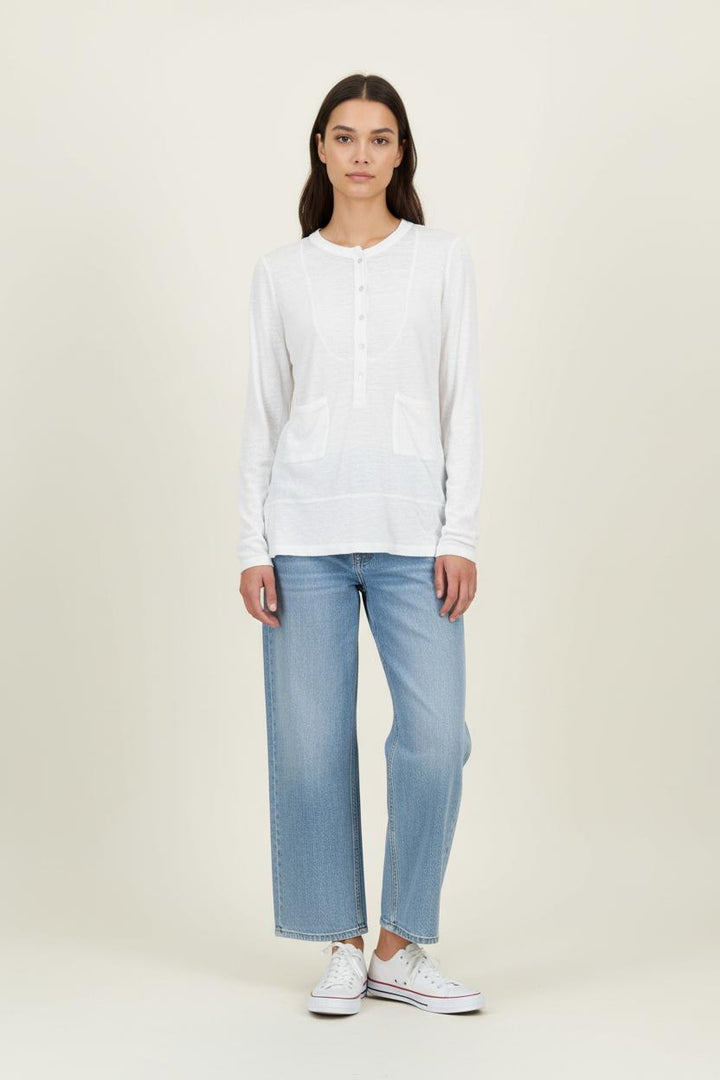 Pull Blanc - Taille S/36 de la marque IKKS | PARAD98910 - Vendu par Paradigme - Image 1