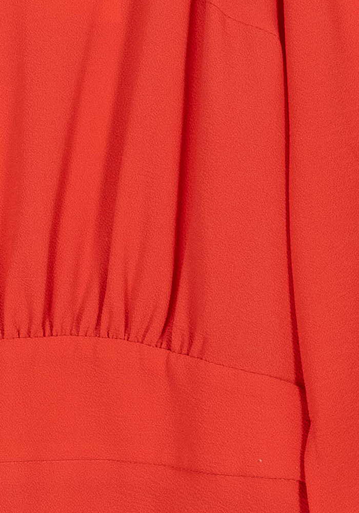 Robe Midi Rouge - Taille XS/34 de la marque ba&sh | PARAD98917 - Vendu par Paradigme - Image 3
