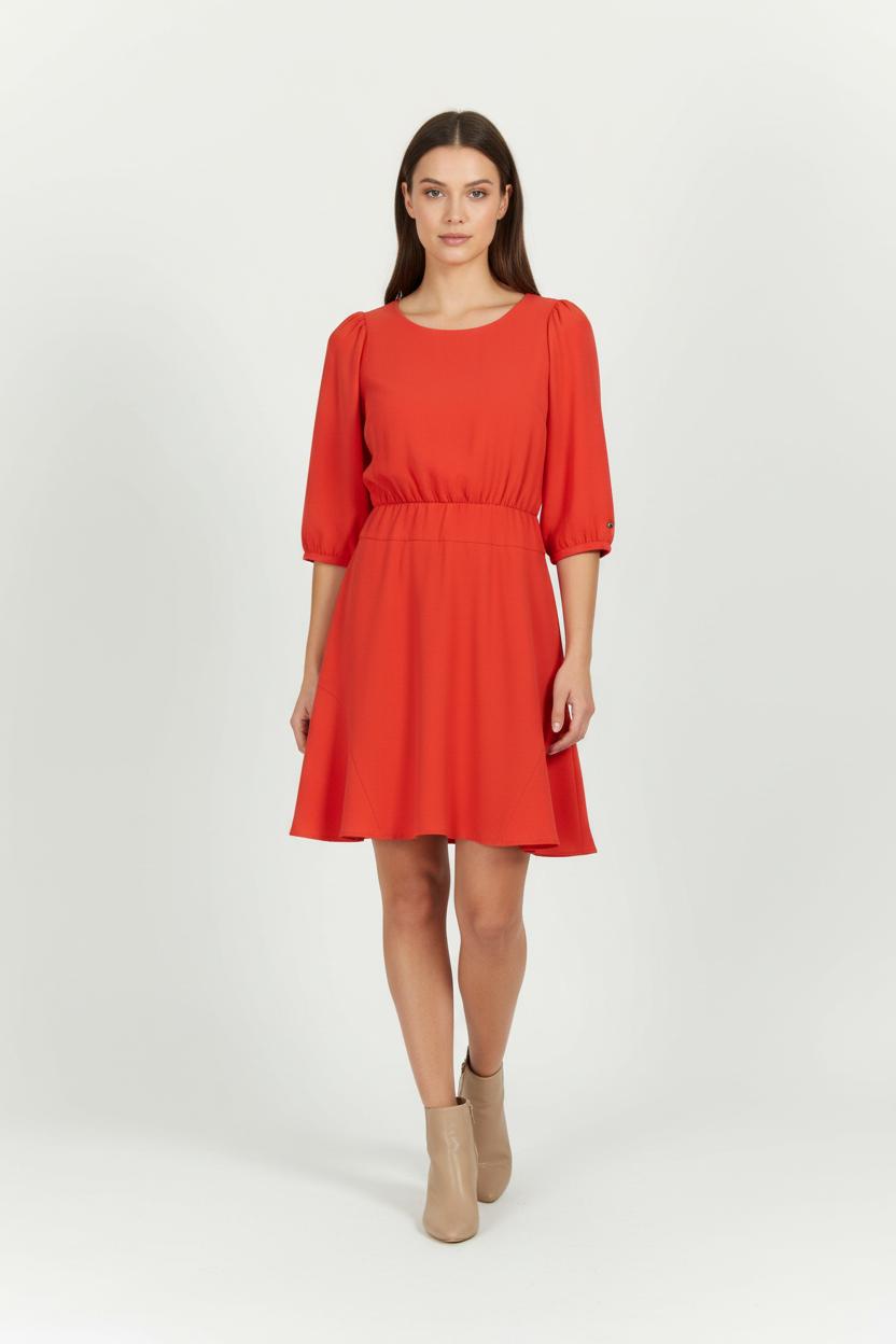 Robe Midi Rouge - Taille XS/34 de la marque ba&sh | PARAD98917 - Vendu par Paradigme - Image 1