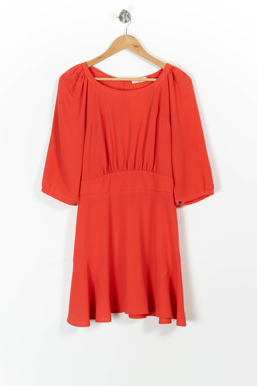 Robe Midi Rouge - Taille XS/34 de la marque ba&sh | PARAD98917 - Vendu par Paradigme - Image 2