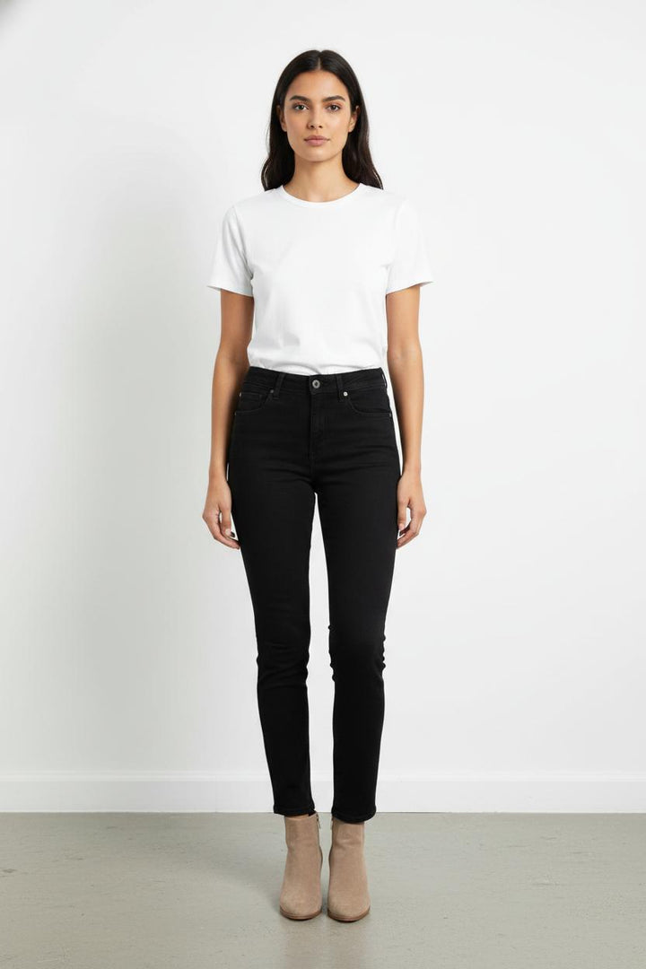 Jean Skinny Noir - Taille XS/34 de la marque Sézane | PARAD98918 - Vendu par Paradigme - Image 1