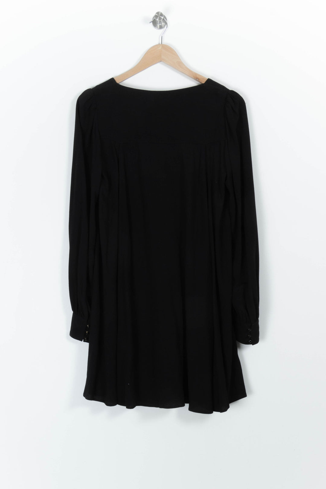Robe Noire - Taille S/36 de la marque Sézane | PARAD98921 - Vendu par Paradigme - Image 4