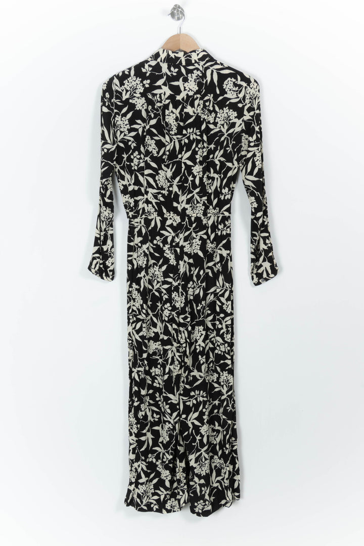 Robe longue noire et blanche - Taille S/36 de la marque ba&sh | PARAD98925 - Vendu par Paradigme - Image 4