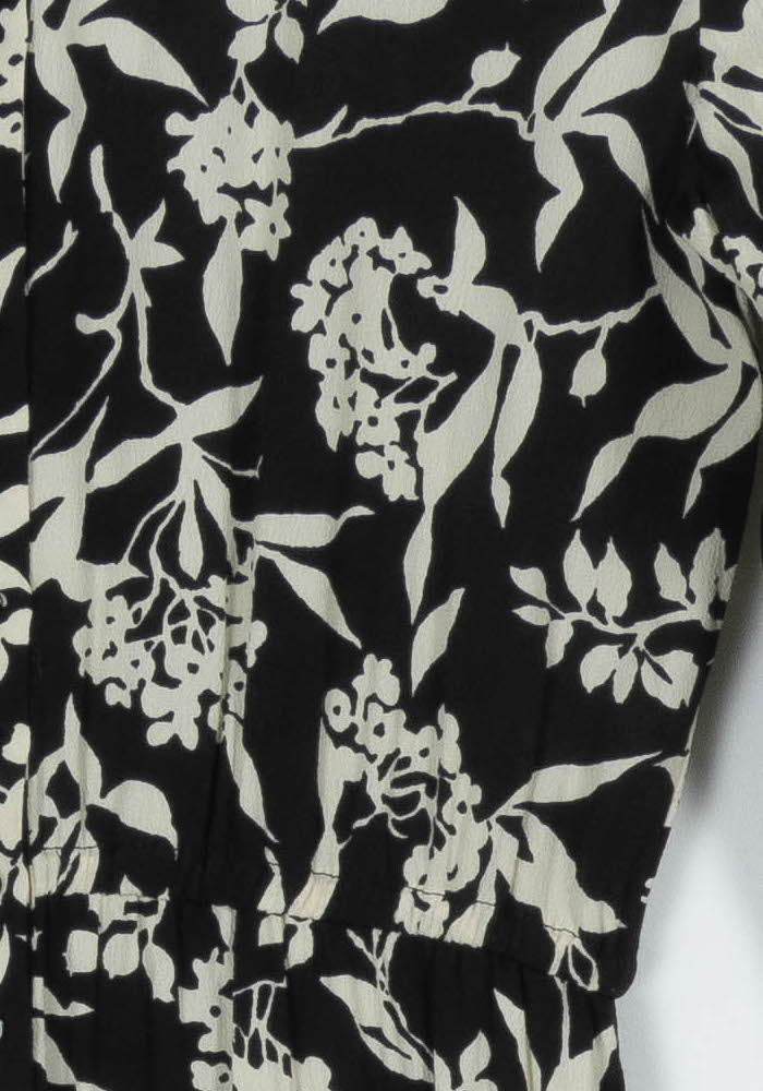 Robe longue noire et blanche - Taille S/36 de la marque ba&sh | PARAD98925 - Vendu par Paradigme - Image 3