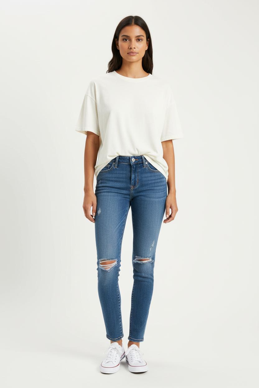 Jean Slim Bleu - Taille S/36 de la marque Levi's | PARAD98927 - Vendu par Paradigme - Image 1