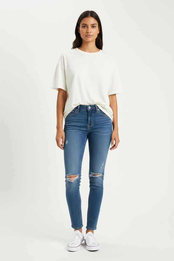 Jean Slim Bleu - Taille S/36 de la marque Levi's | PARAD98927 - Vendu par Paradigme - Image 1