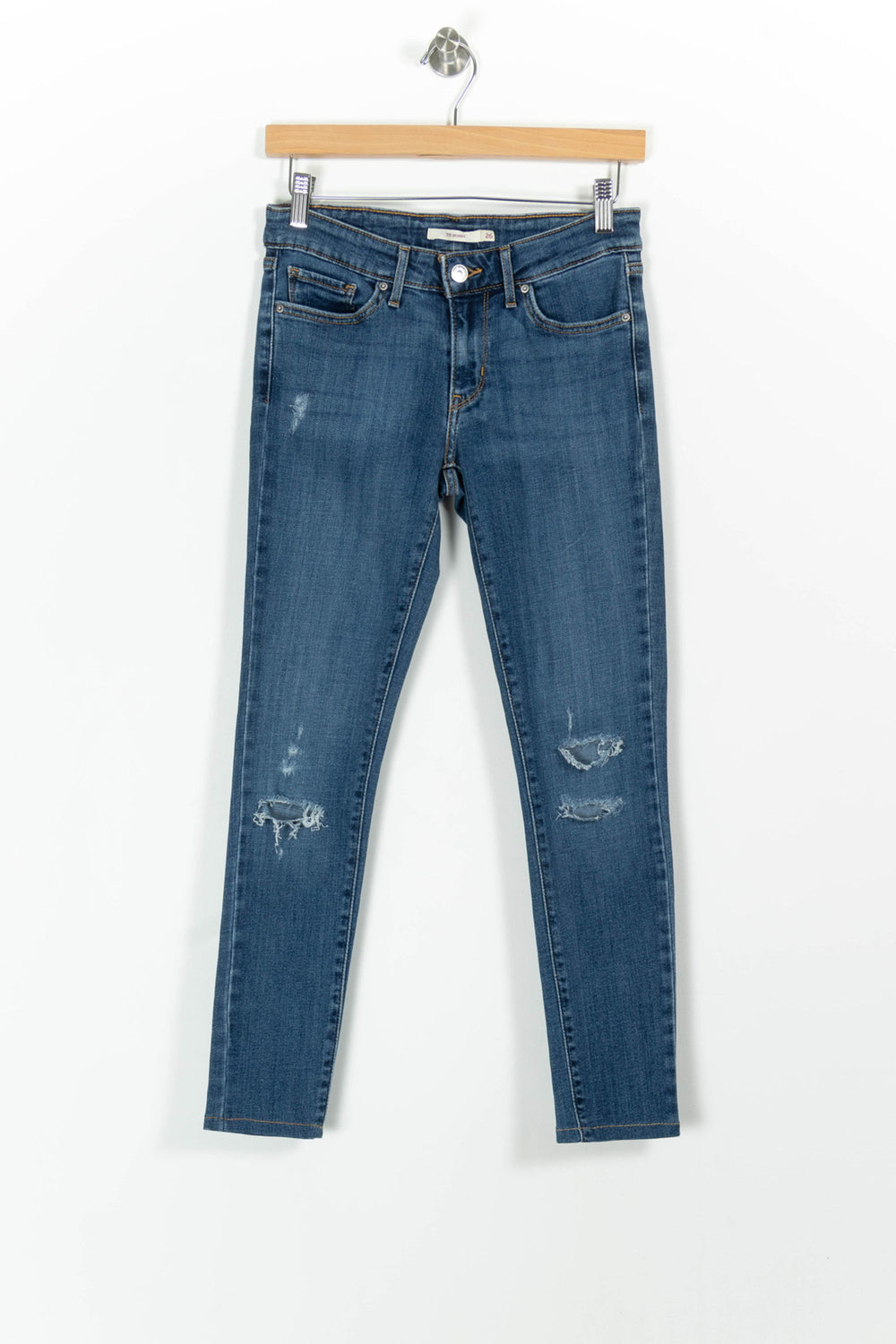 Jean Slim Bleu - Taille S/36 de la marque Levi's | PARAD98927 - Vendu par Paradigme - Image 2