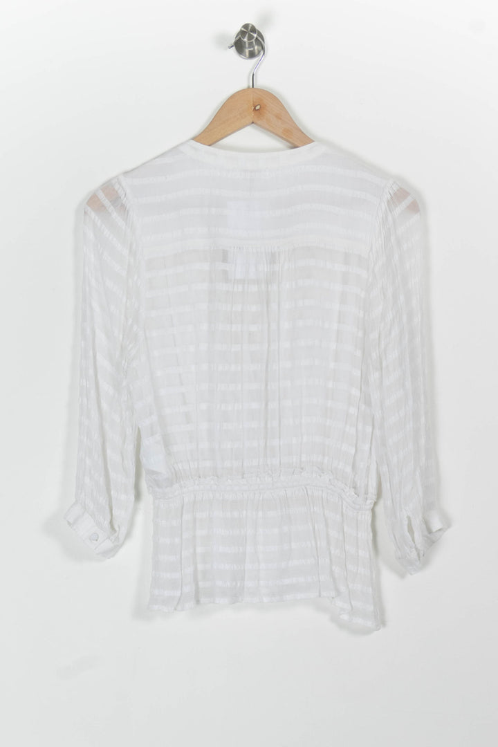 Blouse Blanche - Taille M/38 de la marque Kookai | PARAD98929 - Vendu par Paradigme - Image 4