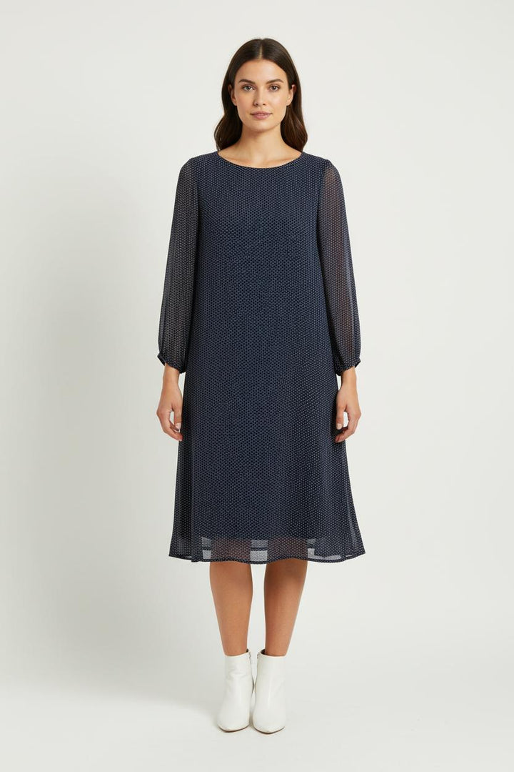 Robe Midi Bleue - Taille S/36 de la marque Claudie Pierlot | PARAD98931 - Vendu par Paradigme - Image 1