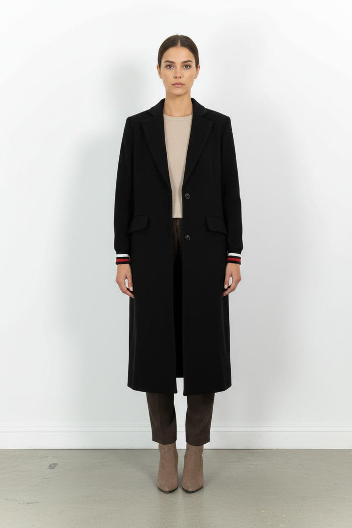 Manteau Noir - Taille S/36 de la marque ba&sh | PARAD98932 - Vendu par Paradigme - Image 1